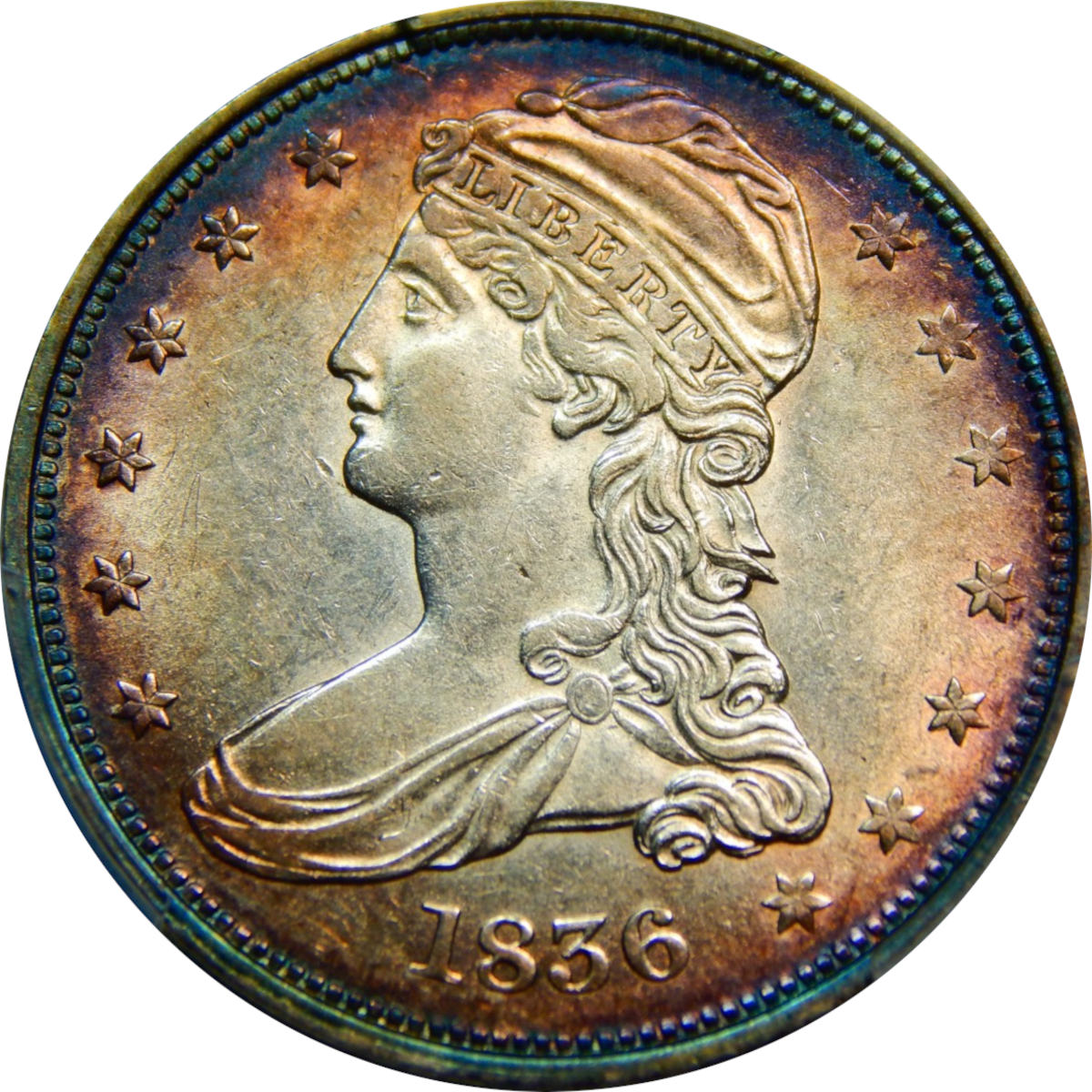 1836-50c-Capped-Bust-Half-Dollar---Reeded-Edge